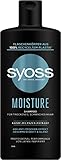 Syoss Shampoo Moisture (440 ml), Feuchtigkeitsshampoo verleiht trockenem &...