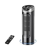 Grelife Turmventilator mit Fernbedienung, 13' Ventilator Leise mit 3 Modi 3...