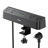 HANYCONY Steckdosenleiste mit PD30W USB-C, 1,5 m Verlängerungskabel,...