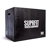 SUPRFIT Baltrun Plyo Box Holz – stabile Sprungbox für plyometrisches...