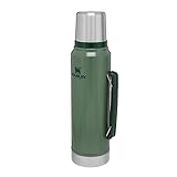 Stanley Classic Legendary Thermosflasche 1L - Thermos Hält 24 Stunden...