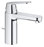 GROHE Eurosmart Cosmopolitan, Waschtischarmatur, wassersparend (Wasserhahn...