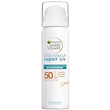 Garnier Super UV Over Make-up Spray mit LSF 50, Schutz für das Gesicht...