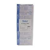 Romed Alkoholtupfer Alkoholpads, 65 x 30 mm 2-lagig, praktisches Set: 5 x...