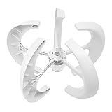 5-Blade Lantern Wind Turbine Generator Vertical Axis Power 600W DC...