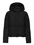 JdY Damen kurze Steppjacke JDYWonder Puffer Winterjacke mit Kapuze 15353998...