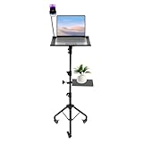 KAPIPALA Multifunktionaler Laptop/Beamer Ständer, Tragbarer Neigbarer...
