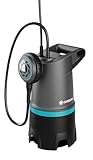 GARDENA Schmutzwasser-Tauchpumpe 20000 BASIC, 20.000 l/h, mit...