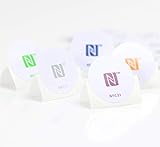 NFC Tag Sticker-Aufkleber 215 wie u. a. in Amiibo Figuren, 5 Stück in 30...