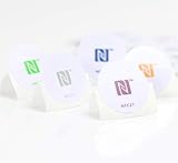 NFC Tag Sticker-Aufkleber 215, 5 Stück in 30 mm, 5, kompatibel mit Allen...