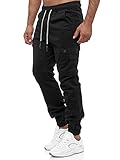 Tazzio Herren Cargohose 16610 – Cargo Jogger Chino Hose Regular Fit mit...
