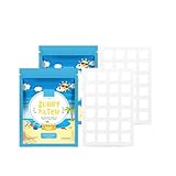 48 Stück Sonnenschutz Pflaster für UV-Strahlen Erkennen, UV Sticker für...