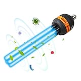 UVC Keimtötende Lampe, UV Lampe Desinfektion mit Ozon 25w, UV-Sterilisator...