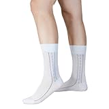 AMateschitz 3 Paar Businesssocken Herren Ultradünne Kleidersocken Nylon...