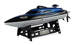 Amewi 26093 Blue Barracuda V2 RC Einsteiger Motorboot RTR 355mm Modellbau,...