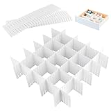 16 Stück Schubladenteiler 32x7cm,Verstellbare Schubladen Organisers...