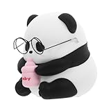 NUOBESTY Wiederaufladbare Panda Nachtlampe aus Weichem Silikon Niedliches...