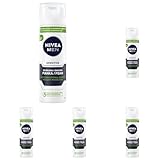 NIVEA MEN Sensitive Beruhigender Rasierschaum für Männer 200 ml (Packung...