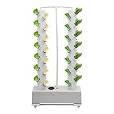 Hydroponic Growing System 56 Pods, Vertikal Hydroponik Turm mit 30L...