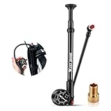 LINGHUANG Hochdruck Dämpferpumpe 300 PSI Max, Fahrrad Gabelpumpe Pumpe...