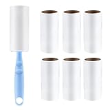 BELLALICHT 7 Rollen Fusselrolle Mit 1 Griff, Fusselroller...