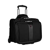 WENGER Patriot Aktenkoffer, 2 in 1-Laptop-Tasche zum Rollen, Notebook bis...