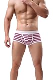 Herren Unterwäsche Sexy Transparent mit atmen Hosenshorts Unterhose für...