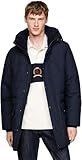 Tommy Hilfiger Herren Daunenmantel Rockie Utility Parka mit Knopfleiste,...