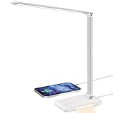 BIENSER Schreibtischlampe LED, 560LM Bürolampe Tischlampe mit 5 Farben &...