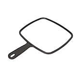 Pilipane Handle Shaving Mirror Quadrate High Definition Mirror Anti Slip...