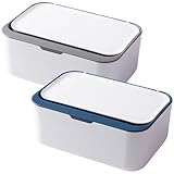 Tücherspender, 2pcs nachfüllbare Wet -Toilettenpapierbox, 7, 5 x 5, 1 x 3...