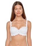 Susa Damen Wiesn-Zauber 8033 Balconette Dirndl-BH, weiß, 80B