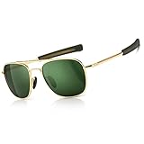 SUNGAIT Herren Militär Sonnenbrille Polarisierte Pilot Style -...