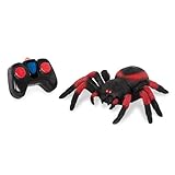 Terra Ferngesteuerte Spinne Rot – RC Vogelspinne mit leuchtenden LED...