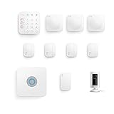Ring Alarm Security Kit, 10-teilig (2. Gen.) + Innenkamera von Amazon |...