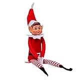 Elves Behavin' Badly 34634 Xmas Festive Smiley Face Elf Soft Toy