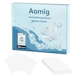 Aomig Waschmittel Blätter Color Nachhaltiges Waschmittel für Weiß Farbe...