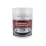 SANTOS Einbrenn- & Pflegepaste - Guss- & Schmiedeeisen - 250ml - Pflege &...