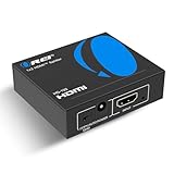 OREI HDMI Splitter 1 in 2 Out - 1x2 HDMI Display Duplicate/Mirror - Powered...