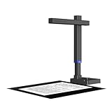 MKHFP Tragbarer 20-Megapixel-Buchscanner, Flatten-Curve-Technologie for...