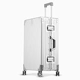 Simcat All Aluminum Carry On Suitcase, 100% Aluminium Metallkoffer,...