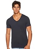 JACK & JONES Herren T-Shirt 12059219 Basic V-Neck Tee, Gr. 54 (XL), Blau...