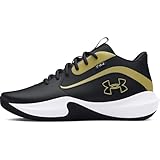 Under Armour Unisex UA Lockdown 7 Basketball Schuhe, Black/Black/Metallic...