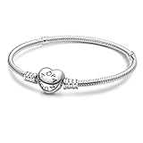 Purhole Charm Armband 925 Sterling Silber charms armband,Moments Armband...