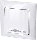 Unterputz Taster, LED Licht-Symbol, Steckklemme, All-in-One, Serie G1...