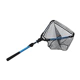 LOORGVEL Aluminium Teleskop Kescher aus Langlebigem Nylonnetz Faltbar für...
