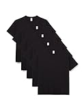 Fruit of the Loom Herren Original T. T-Shirt, Schwarz, XL (5er Pack)