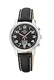 Master Time Funk Quarz Damen Uhr Analog-Digital mit Leder Armband...