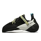 Scarpa Herren Veloce Kletterschuhe, Black-Yellow FKJ, 43 EU