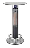 SUNTEC Stehtisch-Heizstrahler Heat Patio 1600 glass table 110 cm [Ideal...